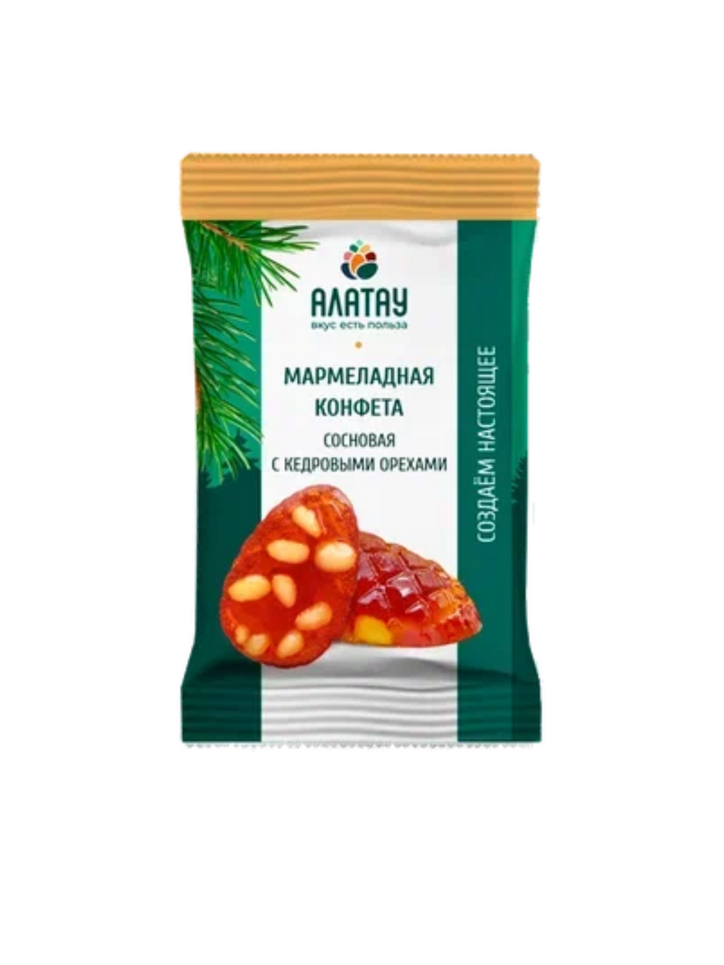 Jelly Candy with pine nuts
