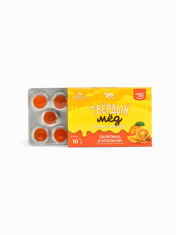 Honey Drops Sea Buckthorn & Orange