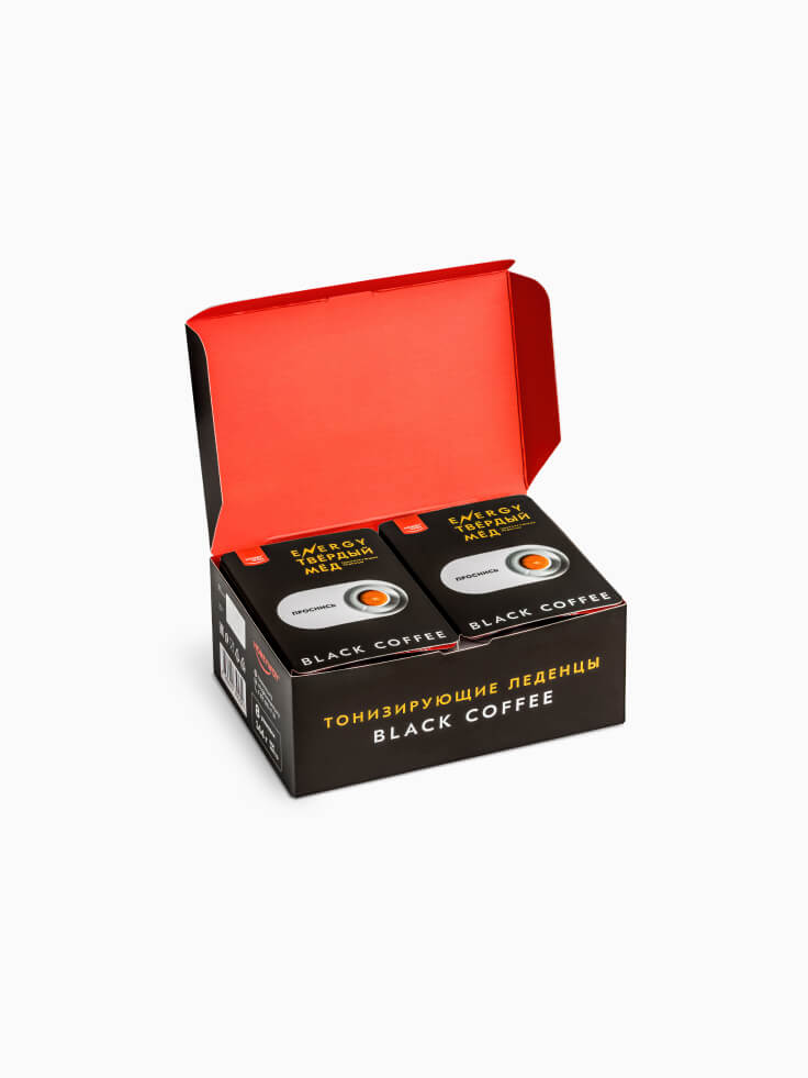 Energy Black Coffee – Natural Coffee Honey Drops