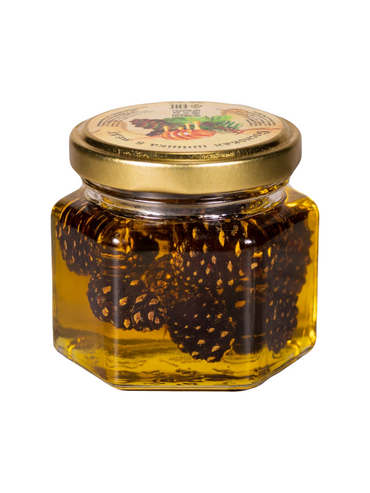 Honey with pine cone