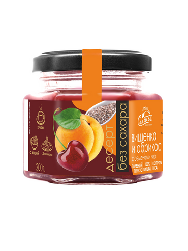 Apricot & Cherry — Chia Dessert