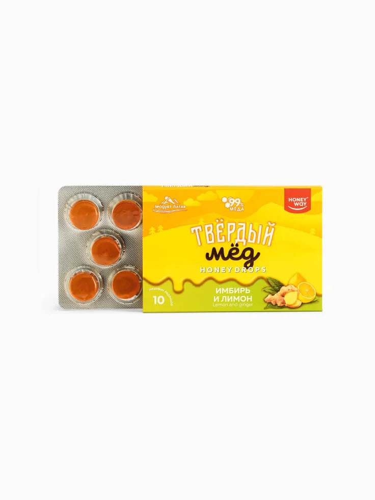Honey Drops Lemon & Ginger