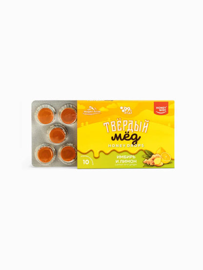 Honey Drops Lemon & Ginger