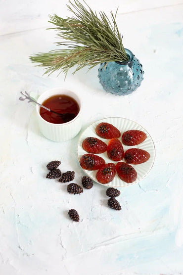 Jelly Candy with Young Pine Cone