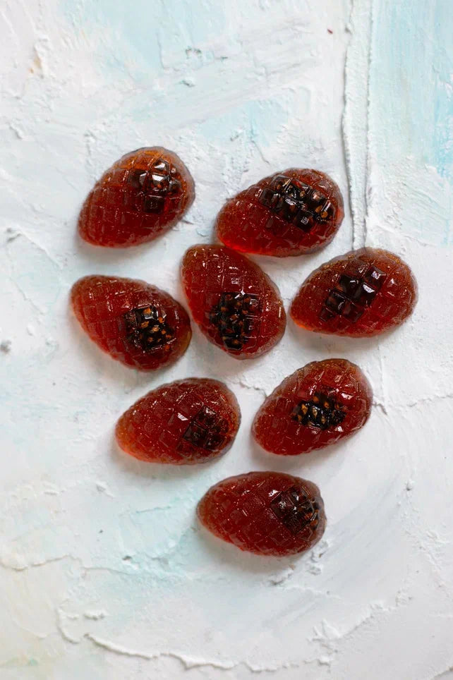 Jelly Candy with Young Pine Cone